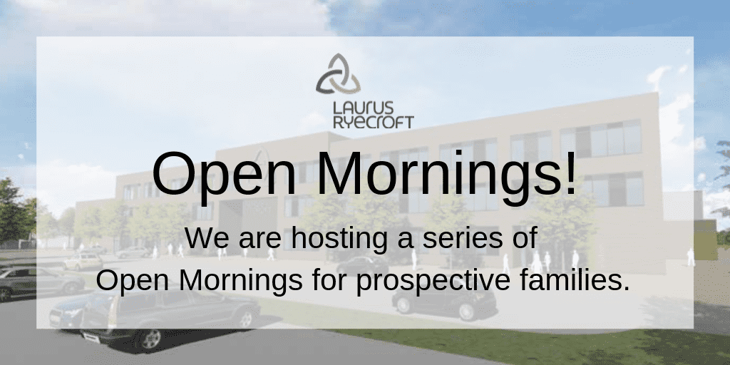 Book your place on a Laurus Ryecroft Open Morning