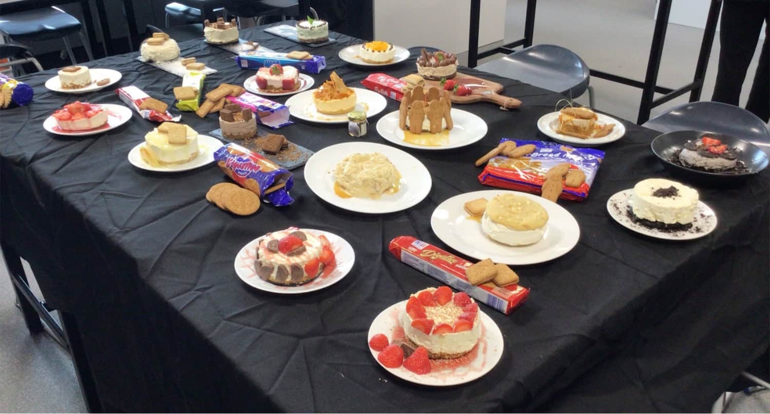 Cheesecakes made by Laurus Ryecroft Students - 1