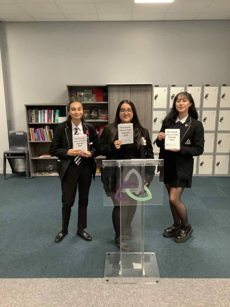 Laurus Ryecroft's Great Debate students