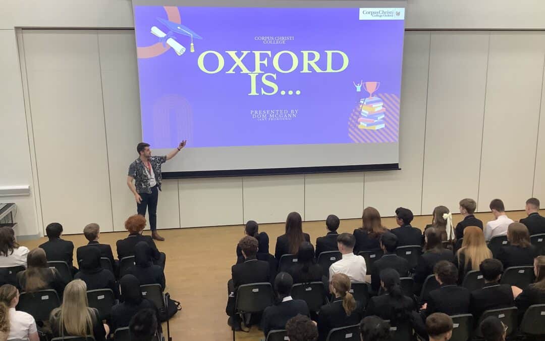 Unapologetically Aspirational: Oxford and Imperial visit Laurus Ryecroft