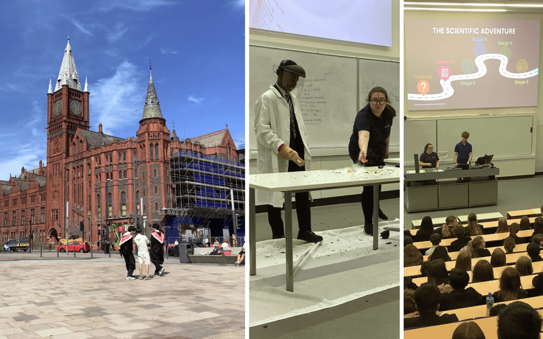 Students from Laurus Ryecroft visit the University of Liverpool