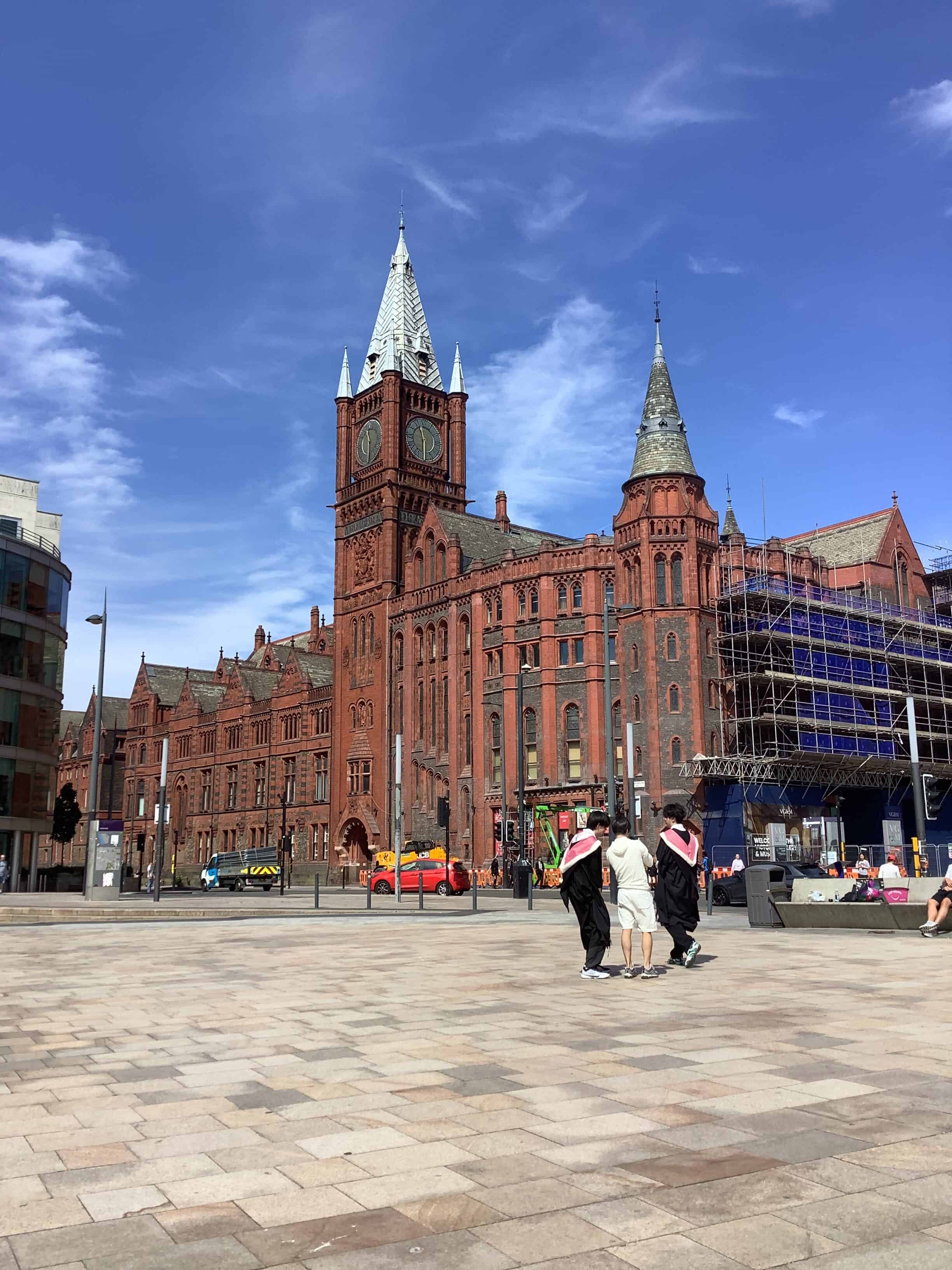A building at Liverpool university.
