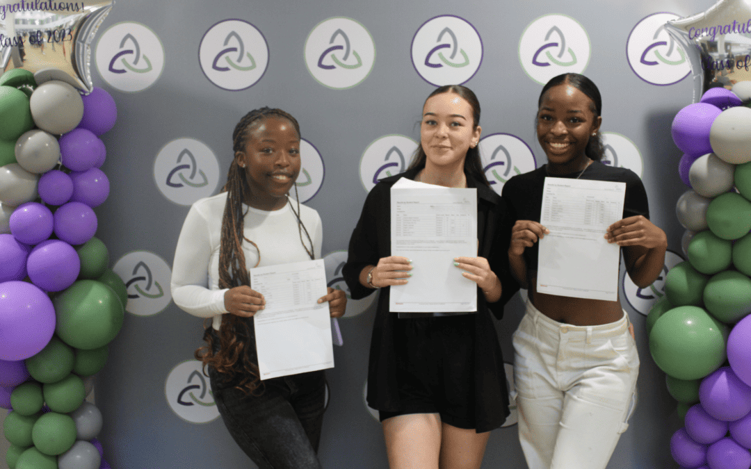 Founding cohort celebrate their first ever set of GCSE results