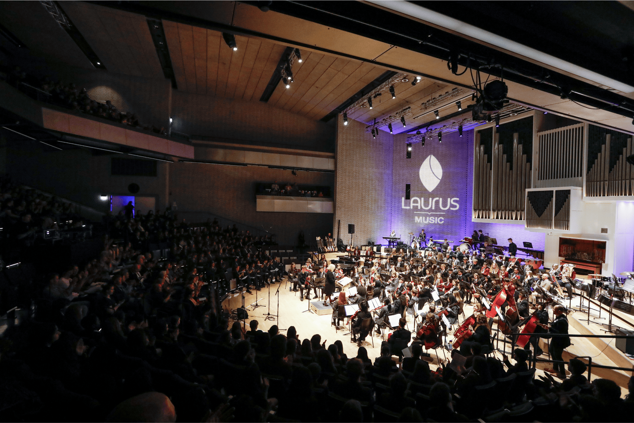 Students from Laurus Ryecroft and the wider Laurus Trust took part in Laurus Live at the RNCM Concert hall