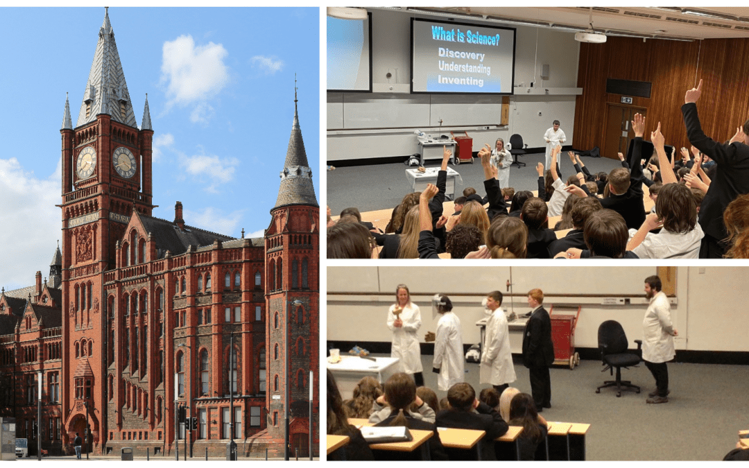 Year 8 get inspired at the University of Liverpool