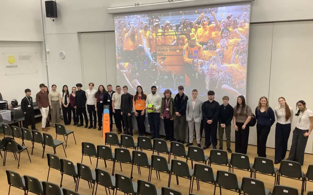 McLaren Racing Brings Real-World Engineering to Laurus Ryecroft