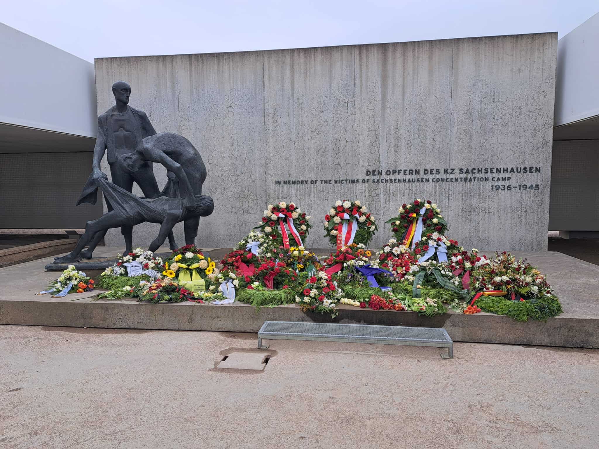 Students from Laurus Ryecroft visit the Sachsenhausen Memorial & Museum.